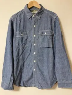 GLOBAL WORK デニムシャツ Sサイズ (m30)のサムネイル