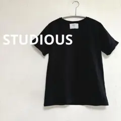 ☆ステュディオスSTUDIOUS ブラック 半袖Tシャツのサムネイル