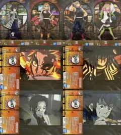 ☆鬼滅の刃☆一番くじ☆ビジュアルシート☆ビジュアルポスター☆8枚セット☆