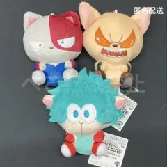 僕のヒーローアカデミア アニマルぬいぐるみ　3種セット