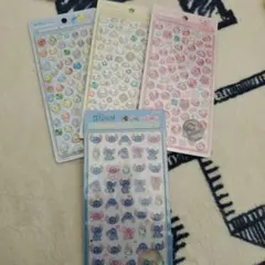 正規品★ボンボンドロップシール　キャラクターシールセット 4種