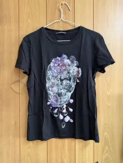 Alexander McQueen スカルプリント Tシャツ ブラックのサムネイル