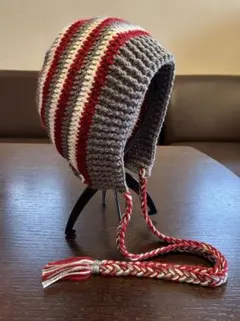 ボンネット　フード帽　ニット帽　バラクラバ