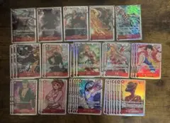 ワンピカ】SRカードまとめ売り 赤