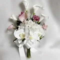 #2735 ウェディングブーケ　ブートニア