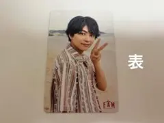 timelesz FAM 初回限定盤A トレカ 佐藤勝利・猪俣周杜 1枚