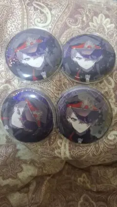 ね*て様 グリッター缶バッジ 加賀美ハヤト