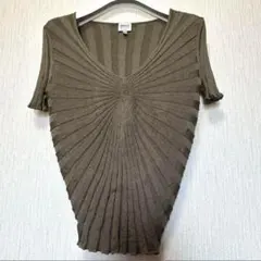 0328 ARMANI COLLEZIONI 半袖セーター 38サイズ