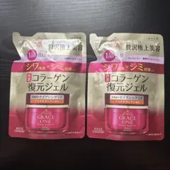 GRACE ONE 薬用リンクル リペアジェル つめかえ用 2個セットのサムネイル