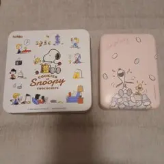 スヌーピー クッキー缶 空き缶 2個セット