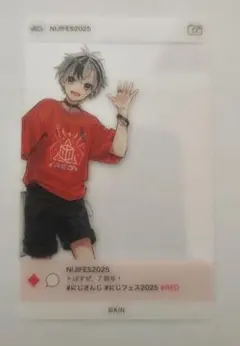 鈴木勝 にじフェス 2025 SNS風ランダムクリアカード