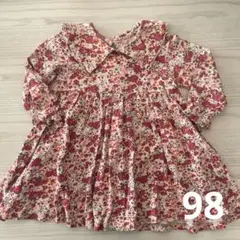 next 花柄 長袖ワンピース