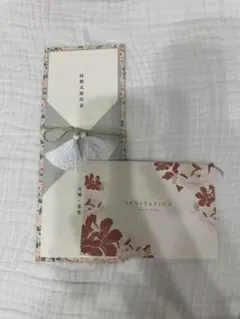 結婚式 招待状 見本