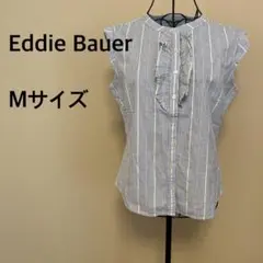 【Eddie Bauer】レディース/トップス/ノースリーブ/グレー/ストライプのサムネイル