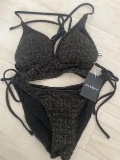 ALENCY ラメニットビキニ