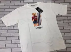 （49）TEDDY BEAR テディベア メンズ 半袖 Tシャツ L ホワイト