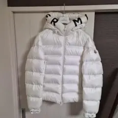 MONCLER ホワイト ダウンジャケットSALZMAN　サイズ2のサムネイル
