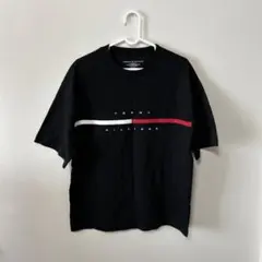 TOMMY HILFIGER オーバーサイズ Tシャツ ブラック