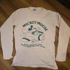 Disney ミッキーマウス 長袖Tシャツ
