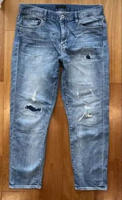UNIQLO スリムボーイフレンドフィットアンクルジーンズ 27（68.5cm）