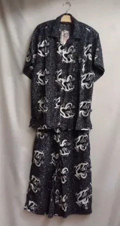 DOG TOWN 半袖シャツ ハーフパンツ 上下セットXL 黒