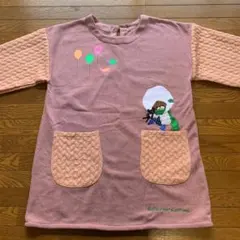 くまのがっこう　保育　エプロン　スモック
