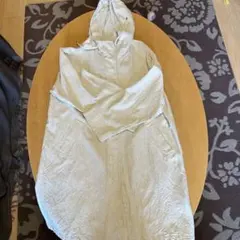 Studio CLIP フード付きライトグレーコート