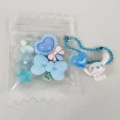 ガチャ詰めポーチ　キャンディバッグ　シナモロール　ブルー