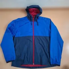 Reebok ナイロンジャケット Lサイズ ブルー ネイビーのサムネイル