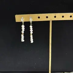 S925 雫 シルバー スタッドピアス レディース ジルコニア 18k 18金 