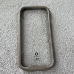 iPhone15 iFace beige アイフェイス