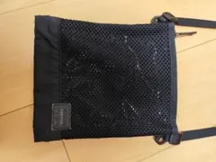 ポーターメッシュ黒 メッシュ ショルダーバッグ サコッシュ