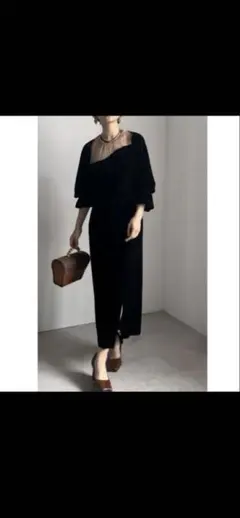 AMERI 極美品 2WAY UMBRELLA SHIFT DRESS ブラウン - メルカリ
