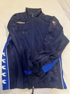 DIADORA ネイビー ジャージ 上