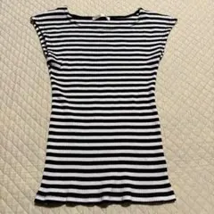 alicia PAGEBOY ノースリーブストライプトップスのサムネイル