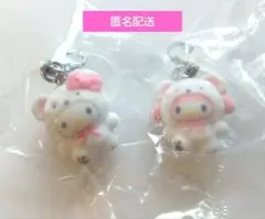 ふわふわスノー サンリオ めじるしアクセサリー キティ マイメロ