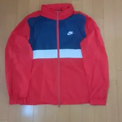 Nike ナイロンジャケット M レッド　ネイビー