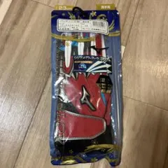 ミズノ バッティング用手袋 size23 赤