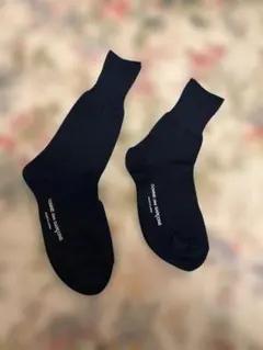 COMME des GARÇONS ネイビーソックス フリーサイズのサムネイル
