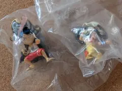 ワンピース ガチャ　ルフィ ウソップ 2体セット