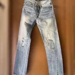 リーバイ・ストラウス ジャパン　トルコ製　ダメージデニム