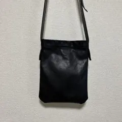 【レザーサコッシュ】BLACK(size:free)のサムネイル
