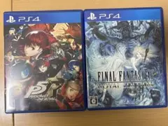 PS4ソフト2本セット 「ペルソナ5R」「FF15 ROYAL EDITION」