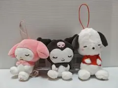 サンリオキャラクターズ むにゃすやマスコットVol.2 3個セット