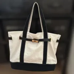 新品未使用The Boatkinボートキン キャンバスバーキントートバッグ