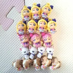 わんだふるぷりきゅあ　プリキュア　マスコット　ミニフィギュア　19個セット