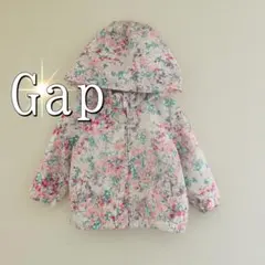 baby GAP 花柄フード付き長袖ウィンドブレーカー（90cm）ピンク