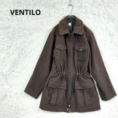 希少 VENTILO ライカ製 　ミリタリーコート　ウール　サファリ　ドロスト