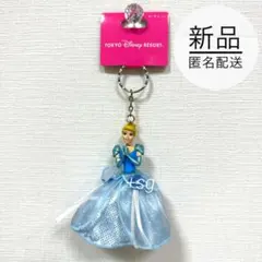 新品タグ付★TDR限定品★キーチェーン★シンデレラ★ディズニー