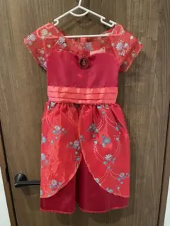 アバローのプリンセス エレナ キッズ ドレス レッド コスチューム